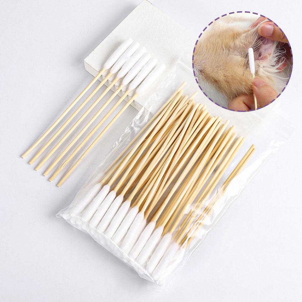 Pet Ear Cleaner - 50/100 PCS Waciki do czyszczenia uszu