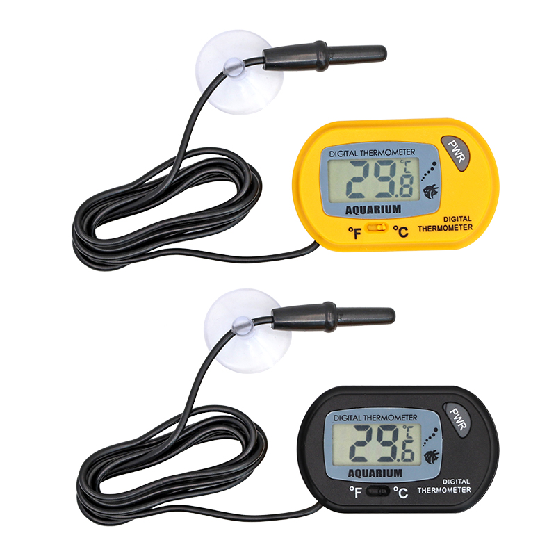 Pet Supplies Fish - Termometr do akwarium LCD cyfrowy miernik