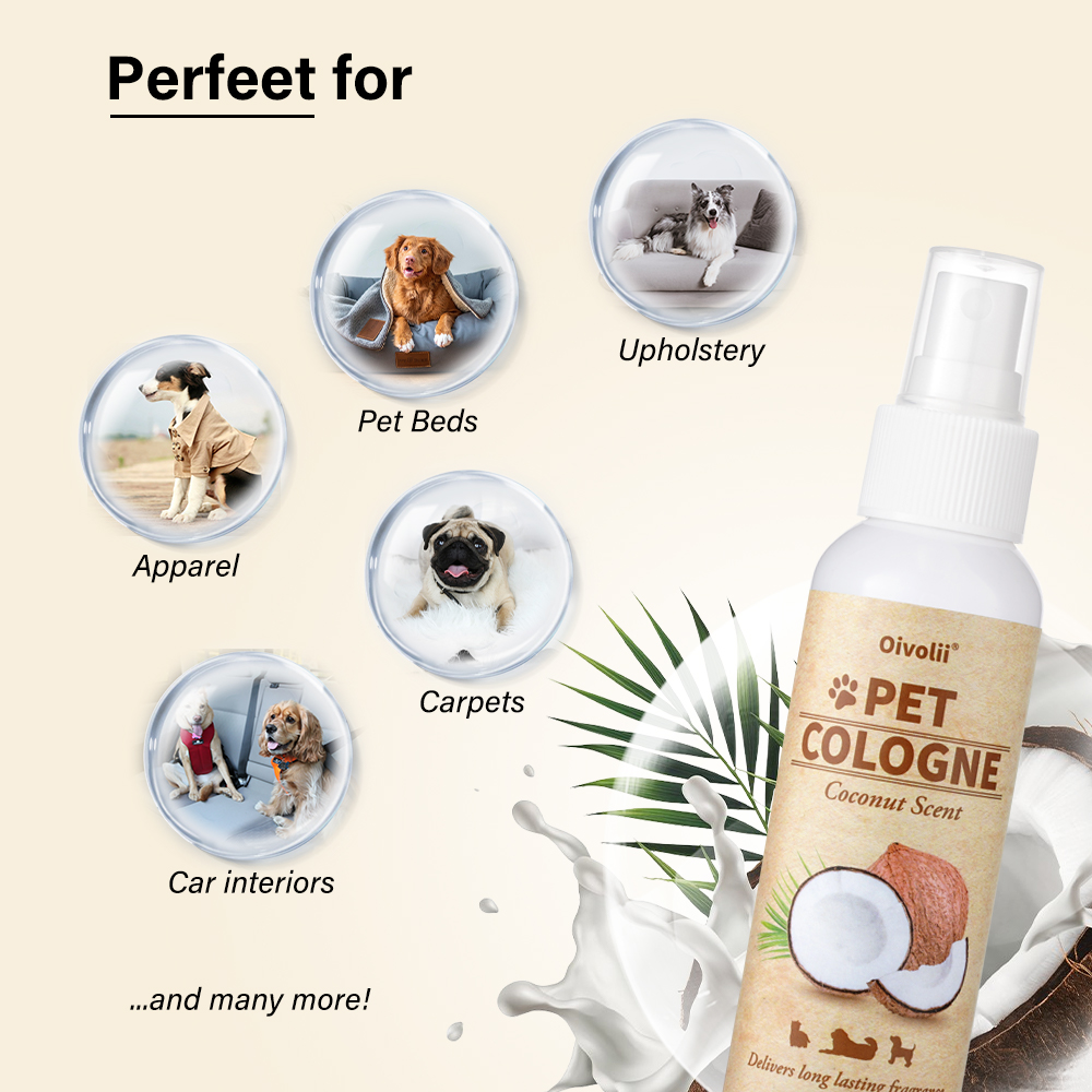 Pet Cologne Spray - Spray dezodoryzujący dla psów o zapachu