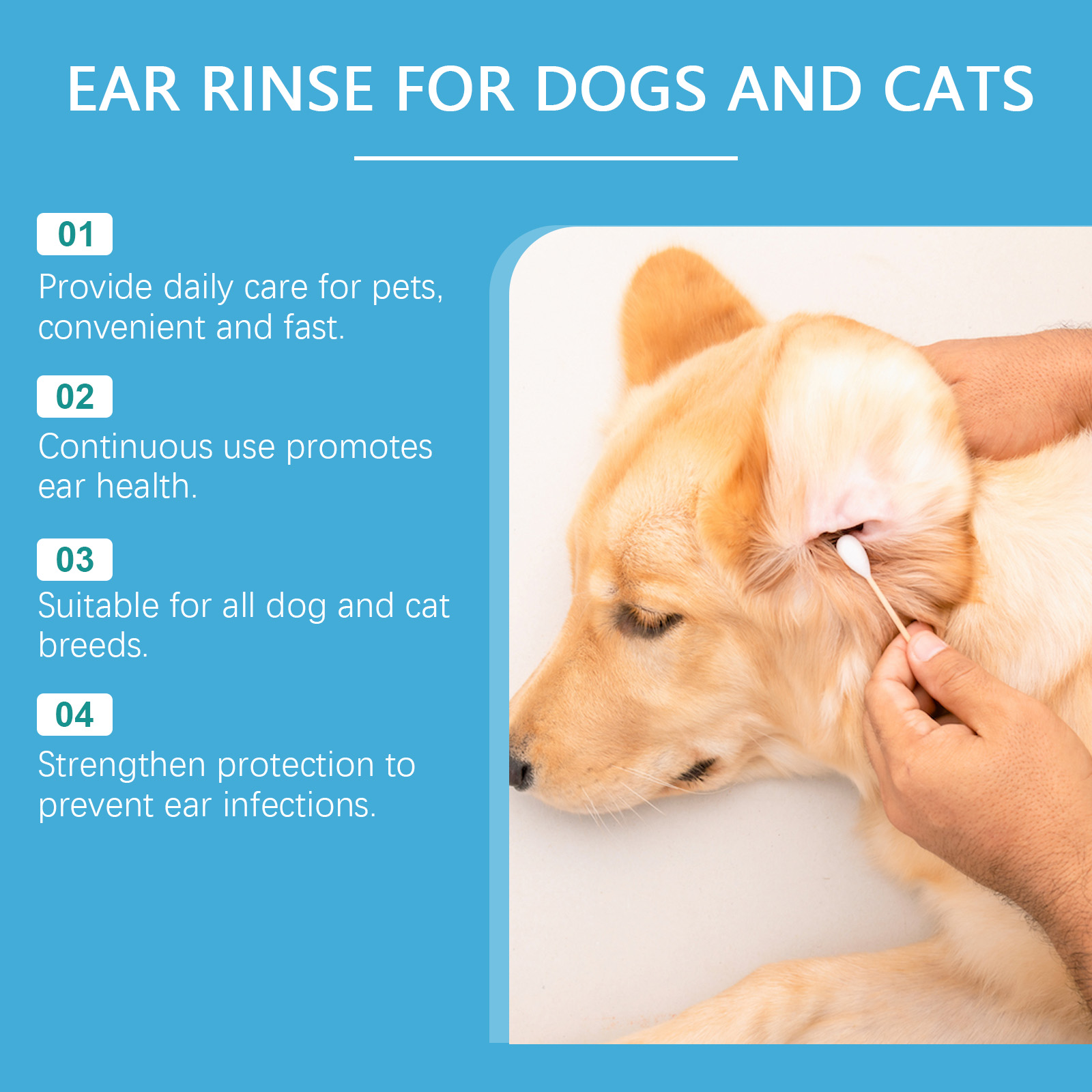 Preparat do czyszczenia uszu d – Pet Ear Cleaner recenzja i cena