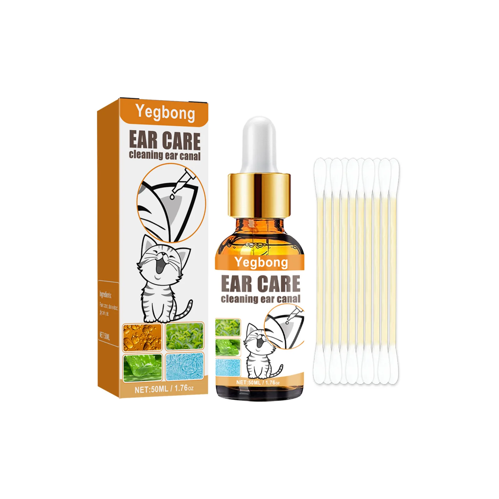 Zwierzęta do czyszczenia uszu  – Pet Ear Cleaner recenzja i cena