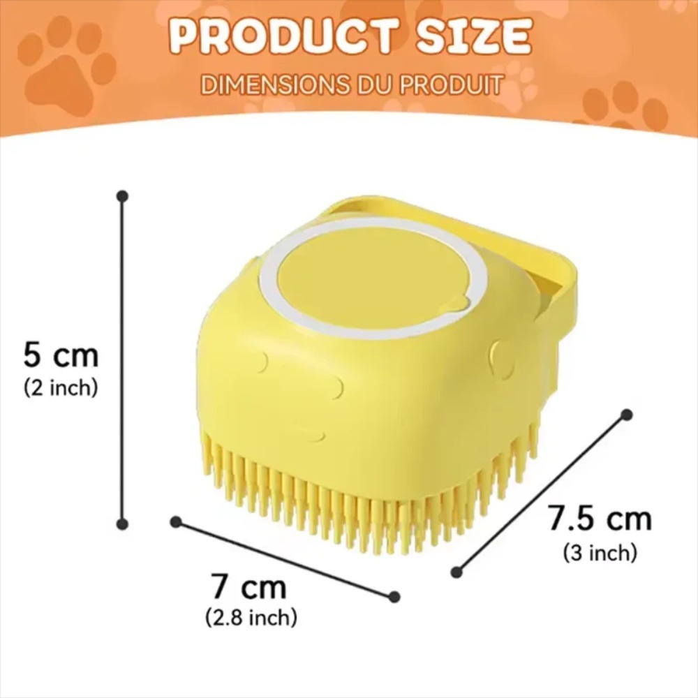 Silikonowa szczotka do masażu  – Pet Supplies Vending Machine recenzja i cena