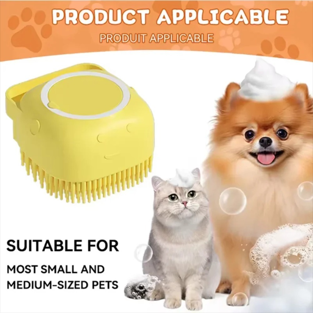 Silikonowa szczotka do masażu  – Pet Supplies Vending Machine recenzja i cena