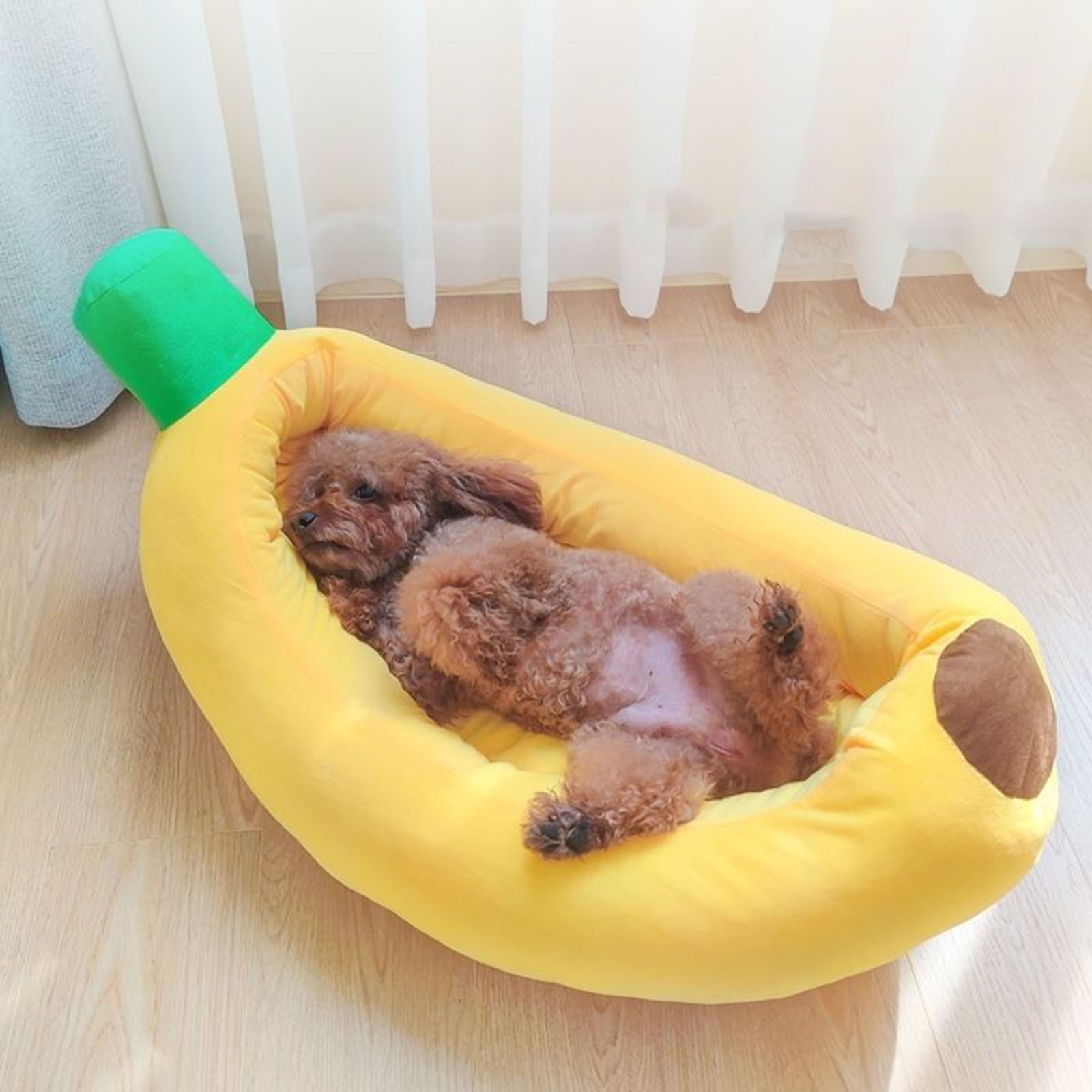 Łóżko dla psa w kształcie bana – Calming Dog Bed recenzja i cena