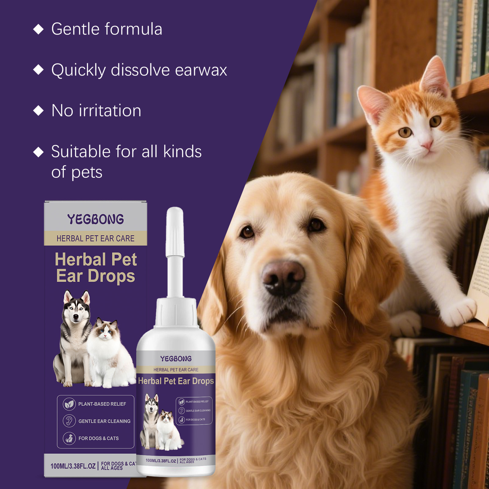 Krople do czyszczenia uszu dla – Pet Ear Cleaner recenzja i cena